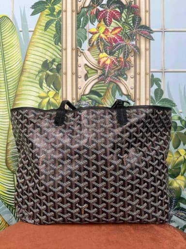 Goyard Saint Louis PM musta olkalaukku