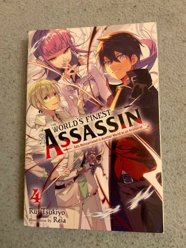The World’s Finest Band 4 englische Light Novel Manga Anime