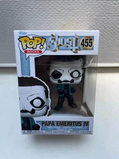 Pakkaamaton Funko Pop! Rocks Ghost 455 Papa Emeritus IV -hahmo