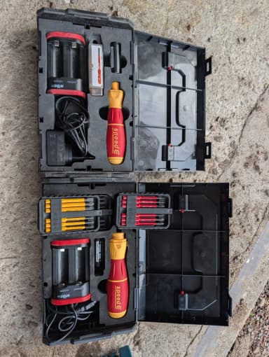 Wiha SpeedE II elektrischer Schraubendreher mit Zubehör