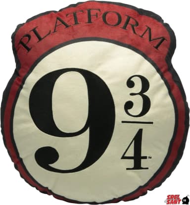 Cojín decorativo Harry Potter Plataforma 9 3/4 nuevo y sin usar