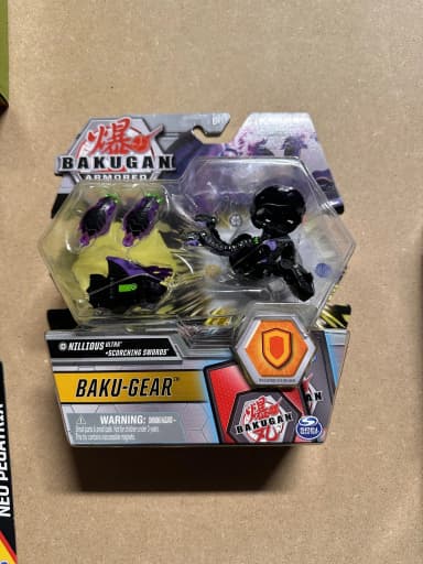 Bakugan Armored Alliance Nillious Ultra mit Scorching Swords