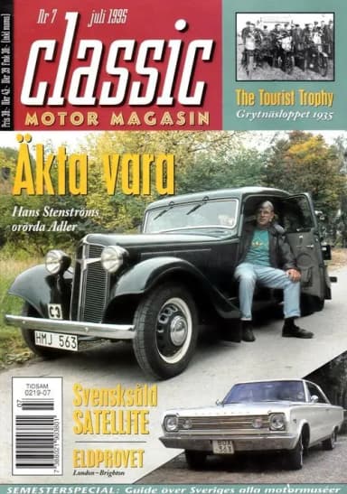 Classic Motor Magazin Nr. 7 aus dem Jahr 1995