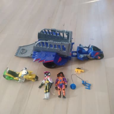 Biker Mice from Mars toy set with figures and vehicles