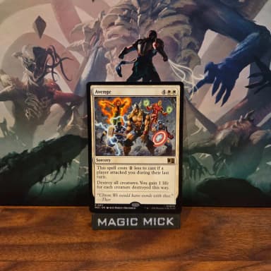 Avenge #11 Magic: The Gathering Zauberspruchkarte in Weiß
