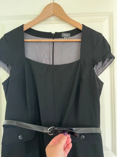 Mexx schwarzes Midikleid Größe 44 zu verkaufen