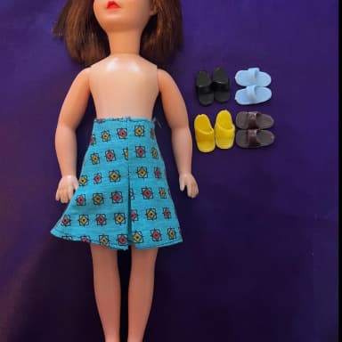 Vintage Pedigree Sindy Casual Skirt from 1966