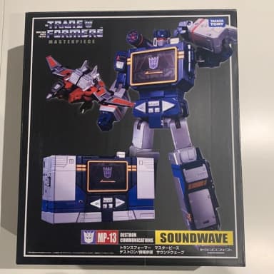 Transformers Masterpiece MP-13 Soundwave de Takara Tomy en caja original