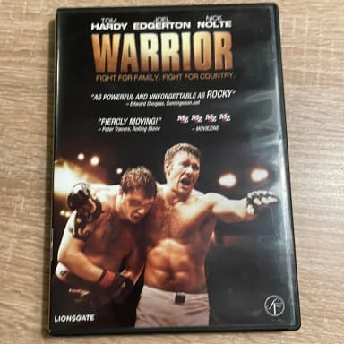 Warrior DVD mit Tom Hardy und Joel Edgerton