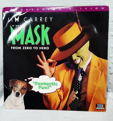 LaserDisc mit Jim Carrey im Film The Mask