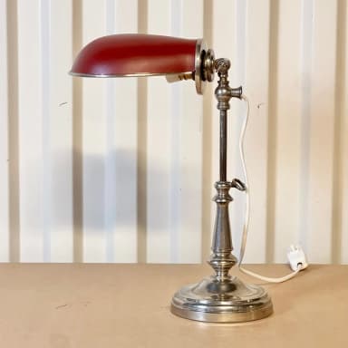 Schwedische moderne verstellbare Tischlampe aus den 1920er/30er Jahren