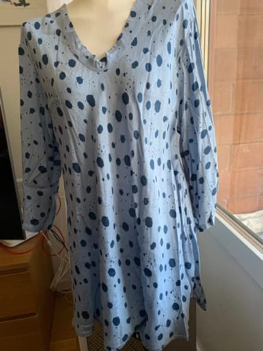MASAI light blue tunic dress in XXL size