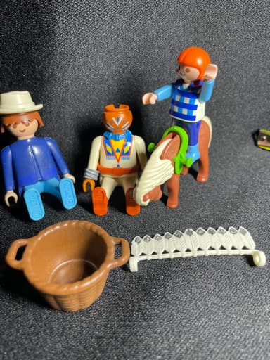 Retro Playmobil Geobra cowboy figure