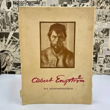 Albert Engströmin taiteilija-albumi vuodelta 1943