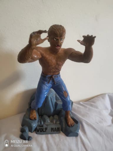 1962 Aurora The Wolf Man collectible figure