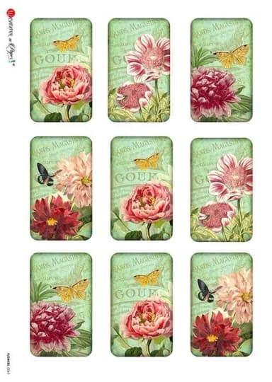 Decoupage rice paper A3 size available