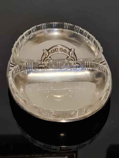 Cuenco de servir Prima Nysilver en subasta
