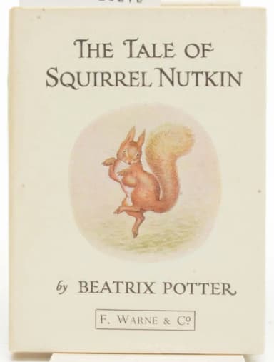 Copia usada de The Tale of Squirrel Nutkin de Beatrix Potter