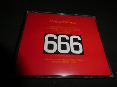 Aphrodite's Child 666 Album auf 2 CDs, erschienen 1989