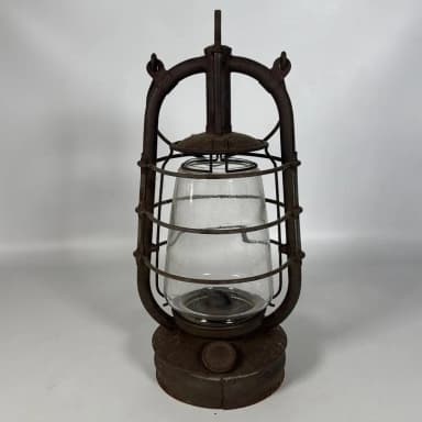 Vintage Sturmlaterne für Petroleum