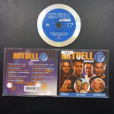 Aktuell Musik 17 CD in Schweden erhältlich