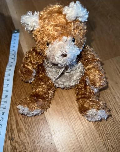 Uusi beige nalle 25 cm pehmolelu