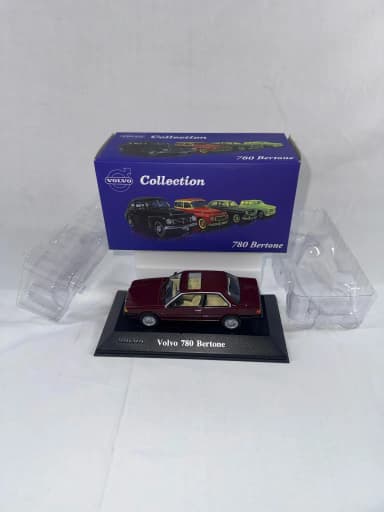 Volvo 780 Bertone model car from Atlas Volvo Collection