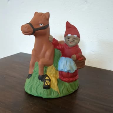 Vintage-hevospatsas Karin Designilta Ruotsista