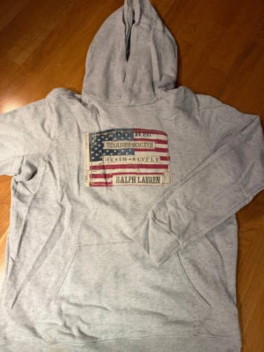 Denim & Supply Ralph Lauren harmaa huppari koko M