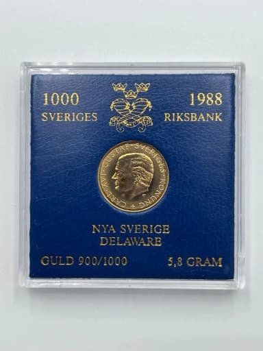 Gold commemorative coin from 1988 available