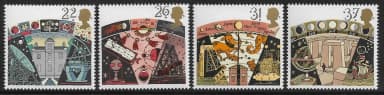 England Observatorium astronomi Mi 1296-99 xx available