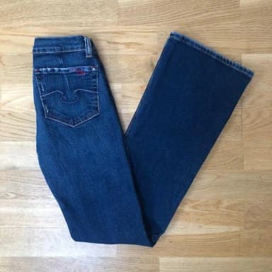 Blue Cult Bootcut-Jeans Größe 26, hergestellt in den USA