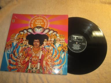 Subasta de vinilo UK de Jimi Hendrix Axis Bold Is Love