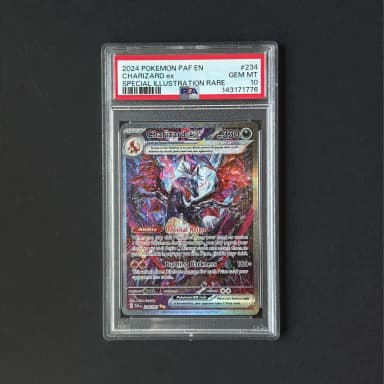 Charizard ex 234/091 graded card PSA 10