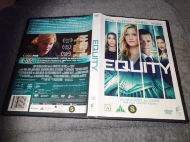 Equity-elokuva Anna Gunnilla ja James Purefoylla
