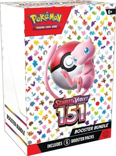 Pokemon Scarlet & Violet 151 booster-pakkauspaketti