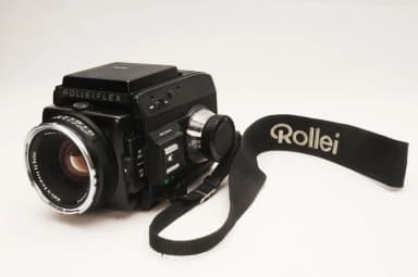 Rolleiflex SL 66 SE 6x6 mit Planar 80/2,8 HFT Objektiv