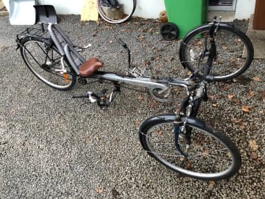 Triciclo de tres ruedas disponible en Suecia