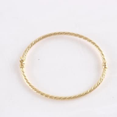 Pulsera de oro 18K con precio inicial de 1 SEK en subasta