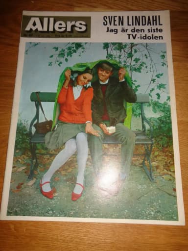 Allers-lehden numero 47 vuodelta 1968, mukana Sven Lindahl