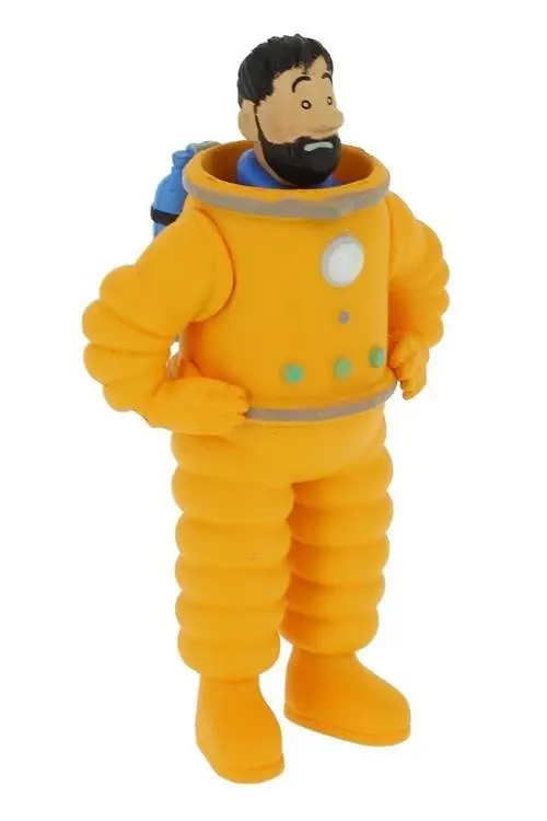 Uusi Tintin PVC-figuuri Haddockista kosmonauttina