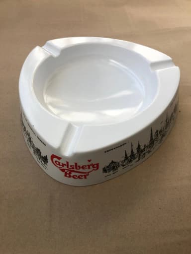 Large Carlsberg ashtray for sale