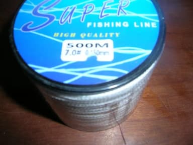 Nueva línea trenzada Anmuka 500m blanca 0,45mm resistencia 32,9 kg
