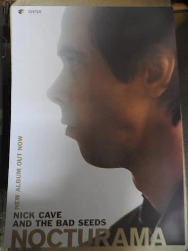 Nick Cave and the Bad Seeds Nocturama poster in excellent condition