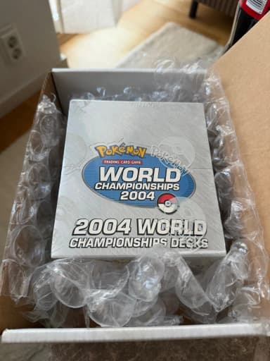 Pokémon Weltmeisterschaften 2004 Deck-Display zu verkaufen