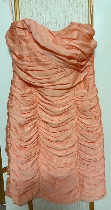 Unused H&M apricot midi dress size 44