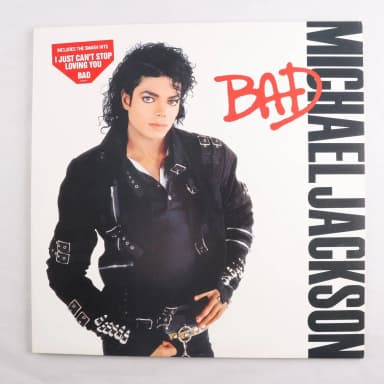 Michael Jackson Bad LP huutokaupassa alkaen 1 SEK Ruotsissa