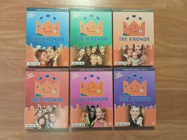 Tre Kronor kokoelma DVD-kaudet 1-6 saatavilla
