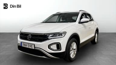 Volkswagen T-Roc 1.0 TSI with sensors and lane assist