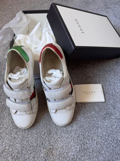 Weiße Gucci Sneaker Größe 36 in Schweden